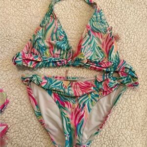 Lilly Pulitzer Multicolor Tropical Bikini
